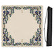 Celestial Pearl Collection - Owl Print Mahjong Mat for Table - Shipped Rolled