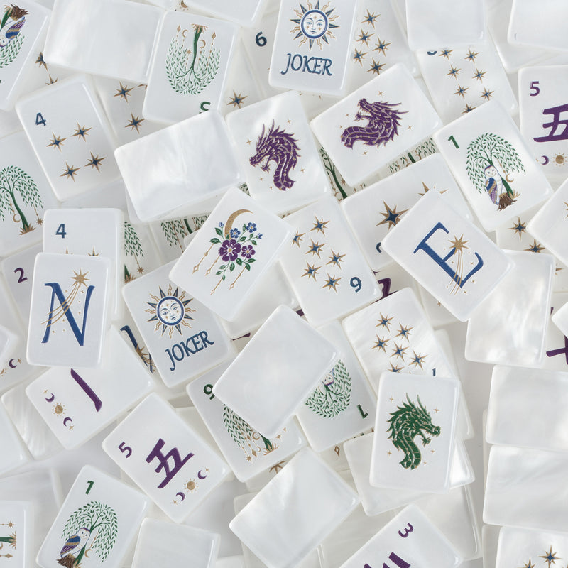 Celestial Pearl Collection American Mahjong Tile Set (160pc)