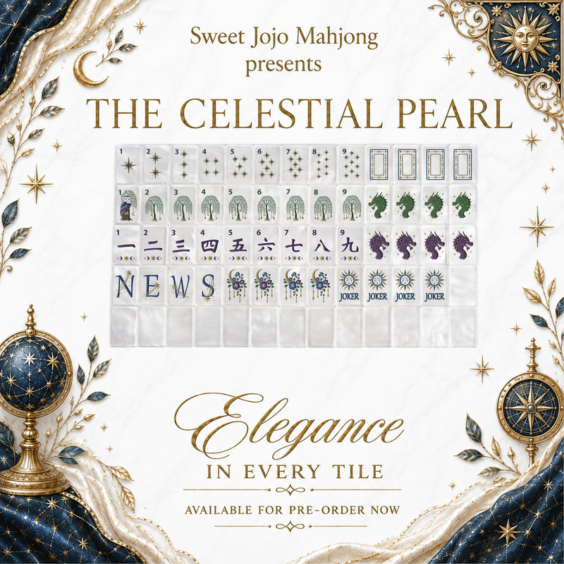 Celestial Pearl Collection American Mahjong Tile Set (160pc)