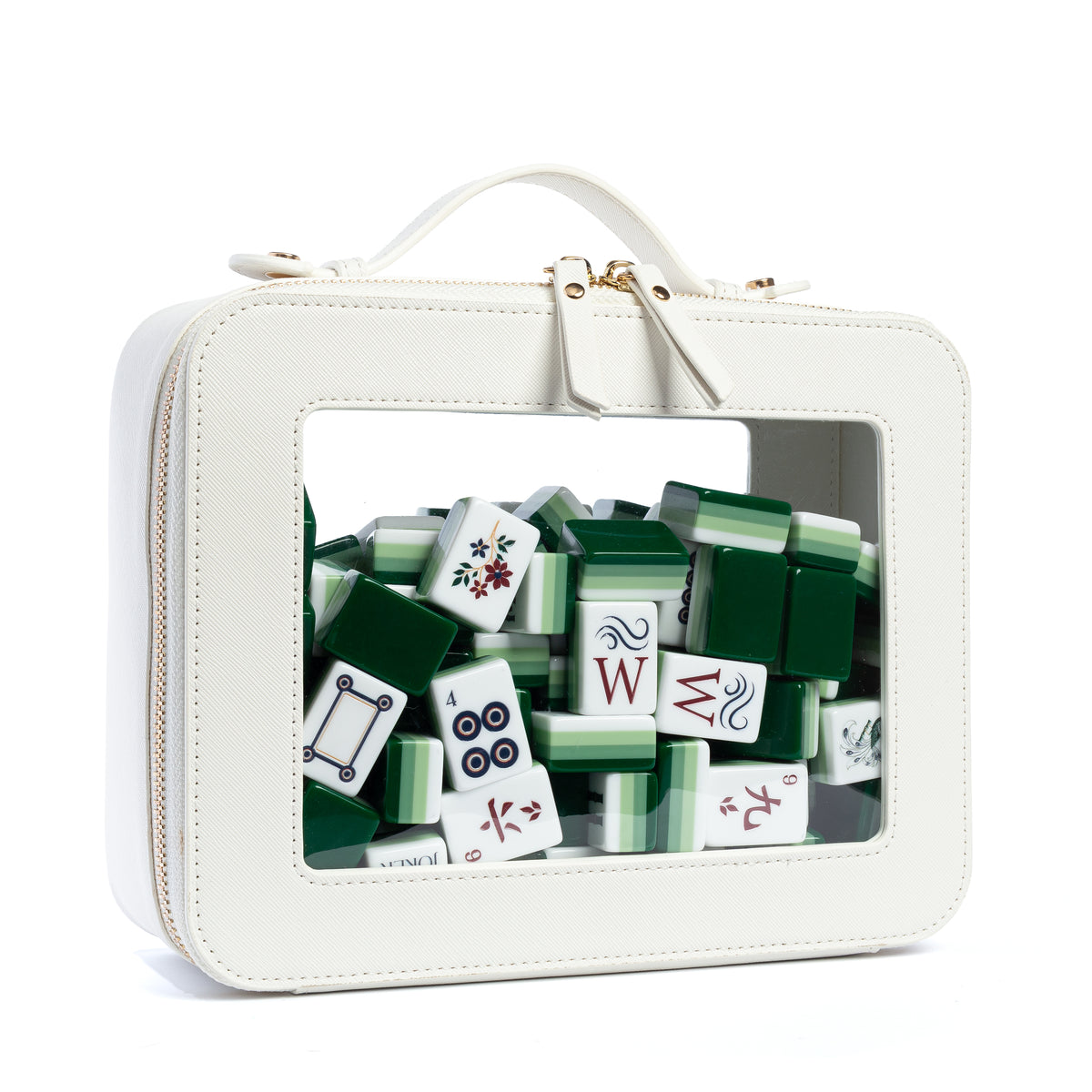 Green Classic Collection American Mahjong Tile Set (160pc)
