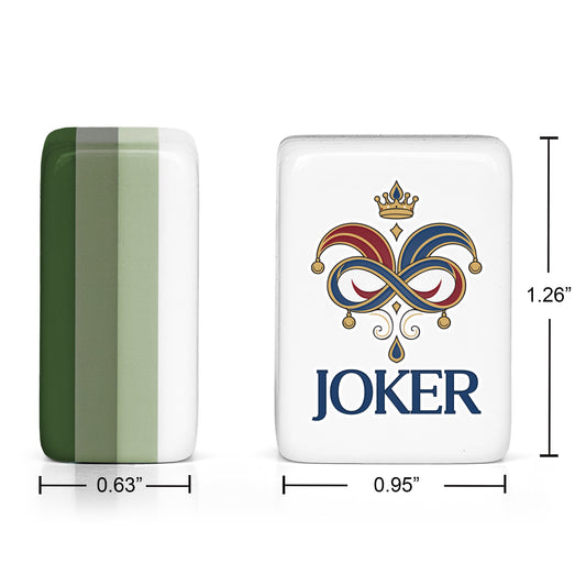 Green Classic Collection American Mahjong Tile Set (160pc)