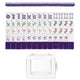 Purple Classic Collection American Mahjong Tile Set (160pc)
