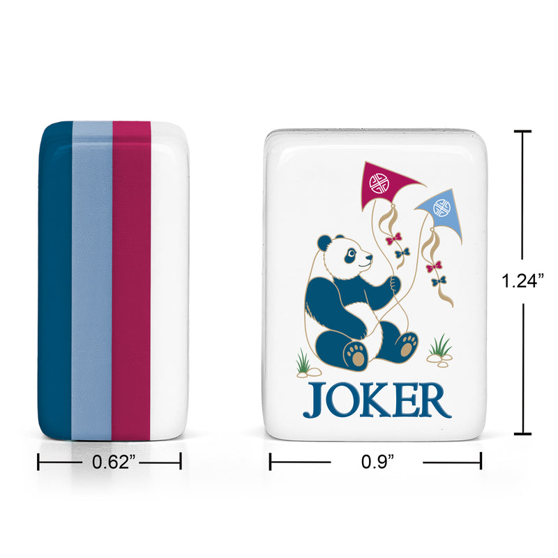 Blue MJTI Community Collection American Mahjong Tile Set (160pc)