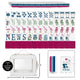 Pink MJTI Community Collection American Mahjong Tile Set (160pc)