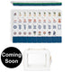 Navy Folk Collection American Mahjong Tile Set (160pc)