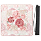 Peony Floral Garden Pink and Ivory Collection Mahjong Mat for Table - Shipped Rolled