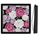 Peony Floral Garden Black and Rose Collection Mahjong Mat for Table - Shipped Rolled