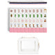 Pink Western Collection American Mahjong Tile Set (160pc)
