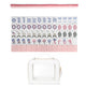 Pink Pagoda Collection American Mahjong Tile Set (160pc)