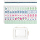 Mint Green Jester Collection American Mahjong Tile Set (160pc)